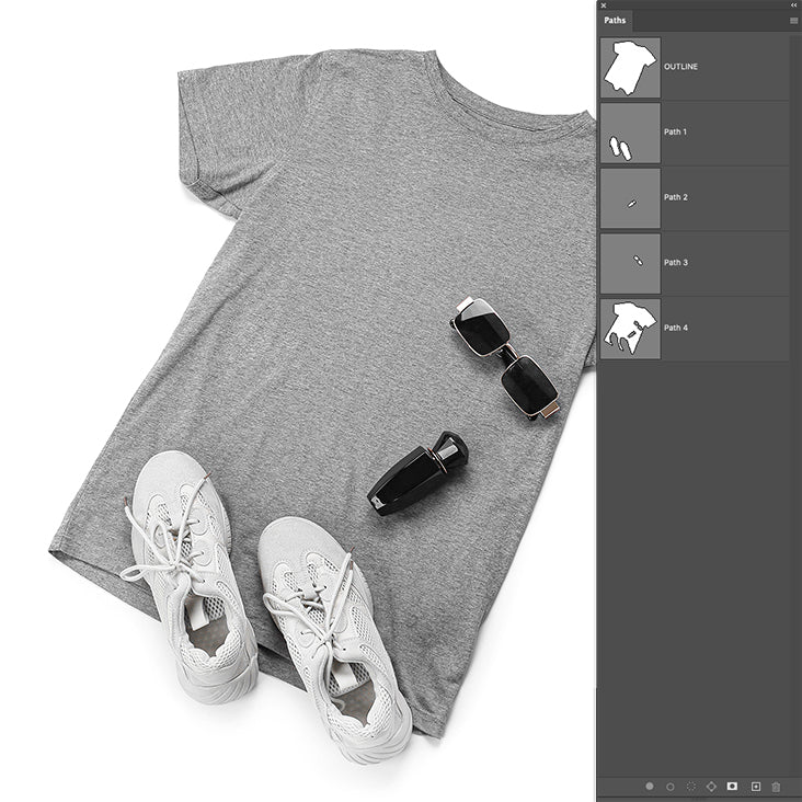 Multi-clipping path